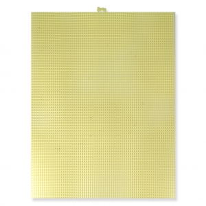 Canvas Plastic sheet to cut 26.7x34.3 cm n°7 Yellow x1