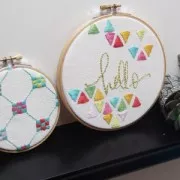 Metallic embroidery thread Maille name is - Jet (106) x8m