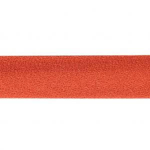 Fabric Viscose bias Atelier Brunette 10 mm Crêpe Tangerine x1m