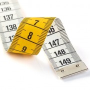 Tape measure for sewing 150 cm - Yellow x1