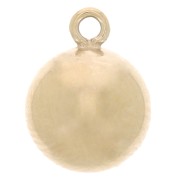 Gold-filled Ball charm 6 mm x1|raw }}