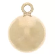 Gold-filled Ball charm 6 mm x1