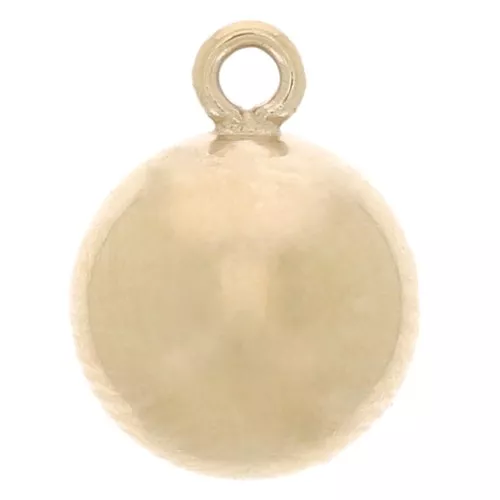 Gold-filled Ball charm 6 mm x1