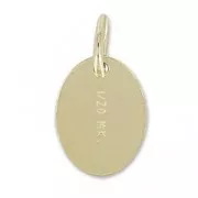 65mm Extension cable chain marked 1/20 14K - Gold filled x1