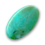 Flat olive chalk dark mint 33x19mm