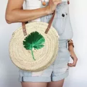 Synthetic raffia to be crocheted, knitted or embroidered - Matt Brown x20m