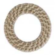 Rattan pendant/loop 60 mm for your DIY creations x1