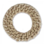 Rattan pendant/loop 50 mm for your DIY creations x1