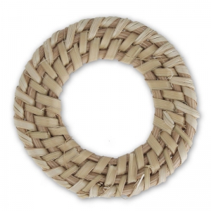 Rattan pendant/loop 50 mm for your DIY creations x1