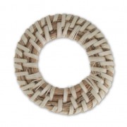Rattan pendant/loop 35 mm for your DIY creations x1