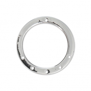 925 Sterling Silver round sequin with 5 holes to customize 20 mm x1