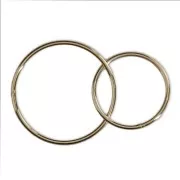 Gold-Filled Closed interlaced loops 22 and 17 mm x1