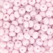 Preciosa Seed Beads 6/0 4 mm - Opaque Light Pink x 20 g