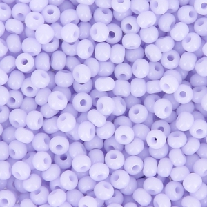 Preciosa Seed beads 11/0 2 mm - Opaque Lavender x20g
