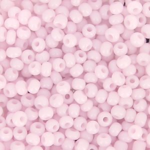 Preciosa Seed beads 11/0 2 mm - Light Rose Opaque x20g