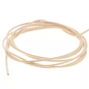 Pearl purl/Jaseron French Wire - for embroidery 1 mm Light Rose Gold x1m