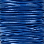 Genuine leather cord 1.5 mm Blue x 100 cm