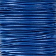 Genuine leather cord 1.5 mm Blue x 100 cm