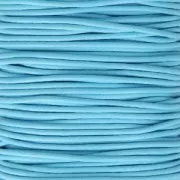 Genuine leather cord 1.5 mm Light Blue x 100 cm