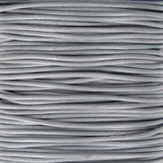 Genuine leather cord 1.5 mm Light Grey x 100 cm|raw }}
