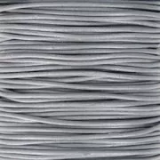 Genuine leather cord 1.5 mm Light Grey x 100 cm