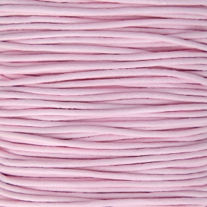 Genuine leather cord 1.5 mm Light Pink x 100 cm