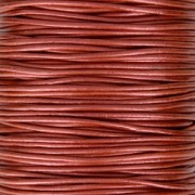 Genuine leather cord 1.5 mm Copper x 100 cm
