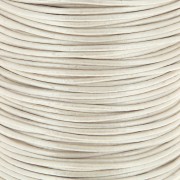 Genuine leather cord 1.5 mm Light beige x 100 cm|raw }}