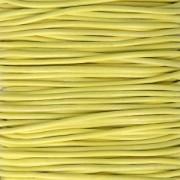 Genuine leather cord 1.5 mm Yellow x 100 cm|raw }}