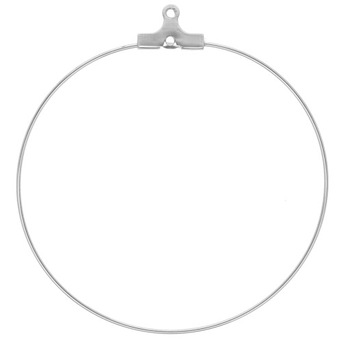 Decorative creole dividers 45 mm - 304L stainless steel x2