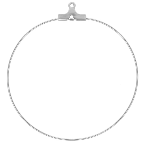 Decorative creole dividers 45 mm - 304L stainless steel x2