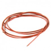 Smooth french wire/purls for embroidery - or embroidery jewels 1 mm Dark Orange |raw }}