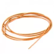 Smooth french wire/purls for embroidery - or embroidery jewels 1 mm Peach x5g