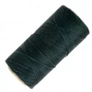 Linhasita waxed thread spool for micro macramé 0.75 mm - Bleu d'Orage (202) x228m