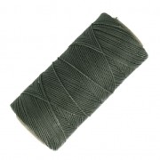 Linhasita waxed thread spool for micro macramé 0.75 mm - Khaki Green (64) x228m|raw }}