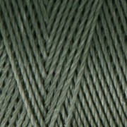 Linhasita waxed thread spool for micro macramé 0.75 mm - Khaki Green (64) x228m