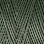 Linhasita waxed thread spool for micro macramé 0.75 mm - Khaki Green (64) x228m