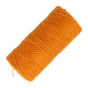 Linhasita waxed thread spool for micro macramé 1 mm - Light Topaz (38) x168m|raw }}