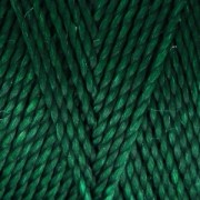 Linhasita waxed thread spool for micro macramé 1 mm - Fir green (367) x168m