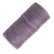 Linhasita waxed thread spool for micro macramé 1 mm - Mauve (232) x168m