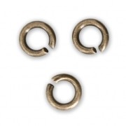 5x1mm Open Jump Rings - Made in Europe - Bronze Tone x50|raw }}