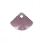 Epoxy resin fan-shaped sequin 7x10 mm Lilac x6