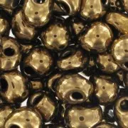 Miyuki Fringe beads 3.4mm DP457 - Metallic Dark Bronze x8g