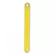 Epoxy resin rod-shaped sequin 3x28 mm Yellow x4