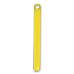 Epoxy resin rod-shaped sequin 3x28 mm Yellow x4