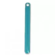 Epoxy resin rod-shaped sequin 3x28 mm Green Turquoise x4