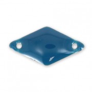 Epoxy resin diamond-shaped spacer 17x9 mm Petrol x6