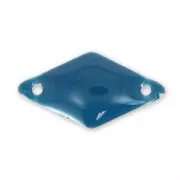 Epoxy resin diamond-shaped spacer 17x9 mm Petrol x6