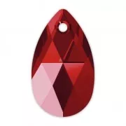 PureCrystal Tear drop 6106 22 mm Scarlet x1