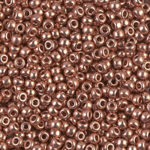Miyuki Seed beads 11/0 187 - Copper Plated x5g